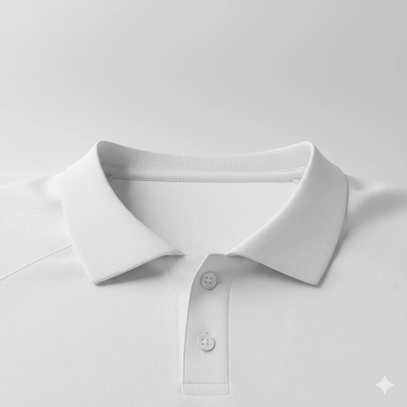 Col Polo Boutonné